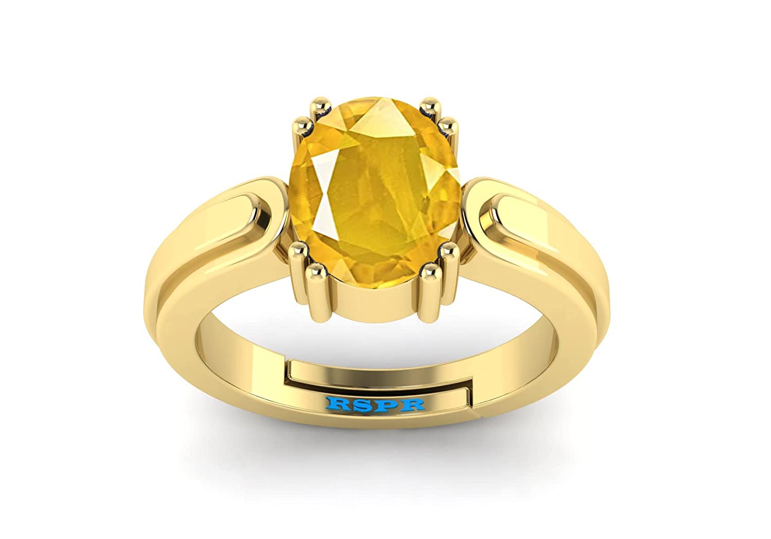 Yellow Sapphire Gemstone ring (पुखराज अंगूठी) | Buy Pukhraj Ring-atpcosmetics.com.vn